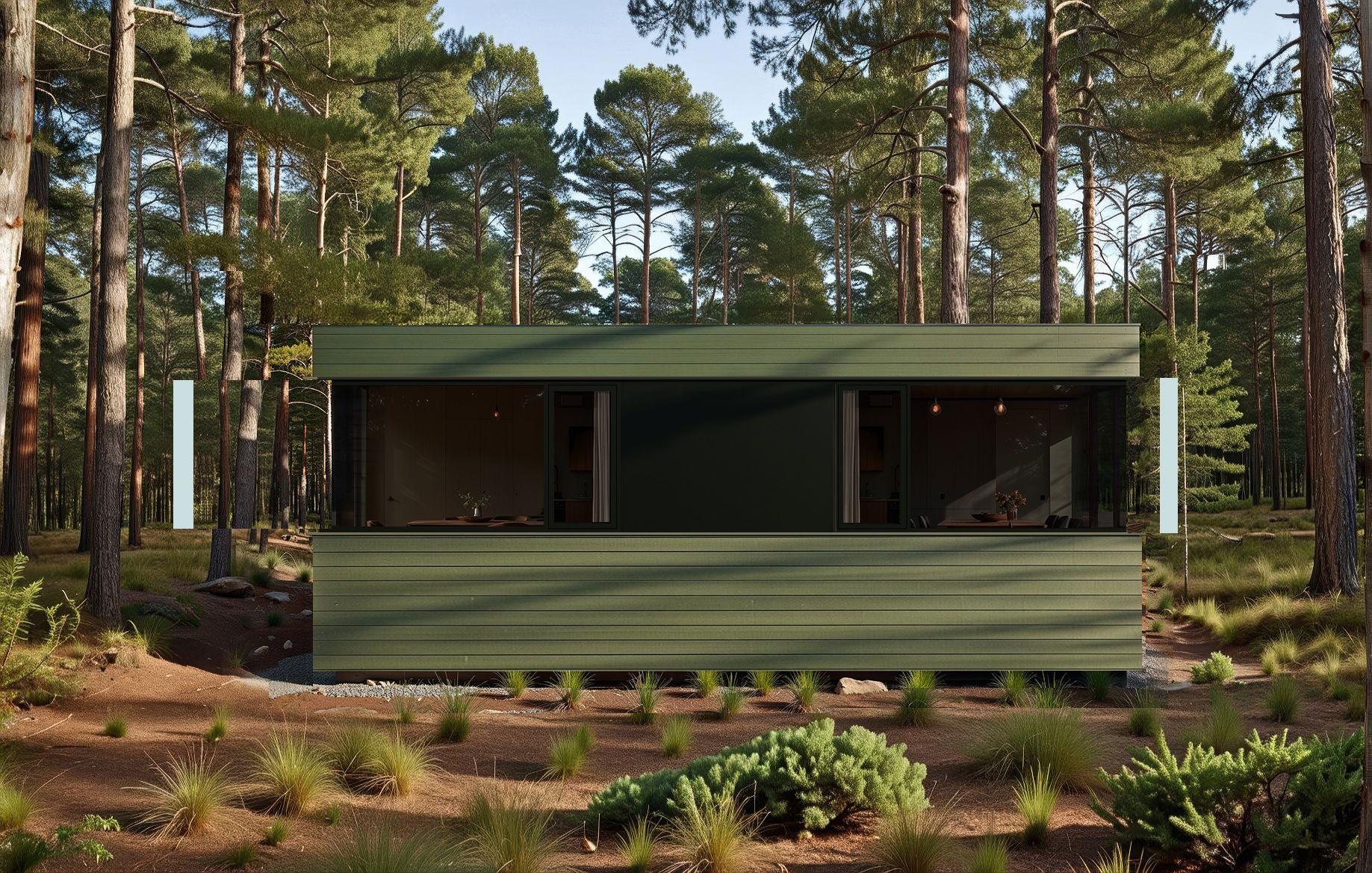 EX-S06 Kollektion Design Living Container / Tiny House – 3 × 7 m