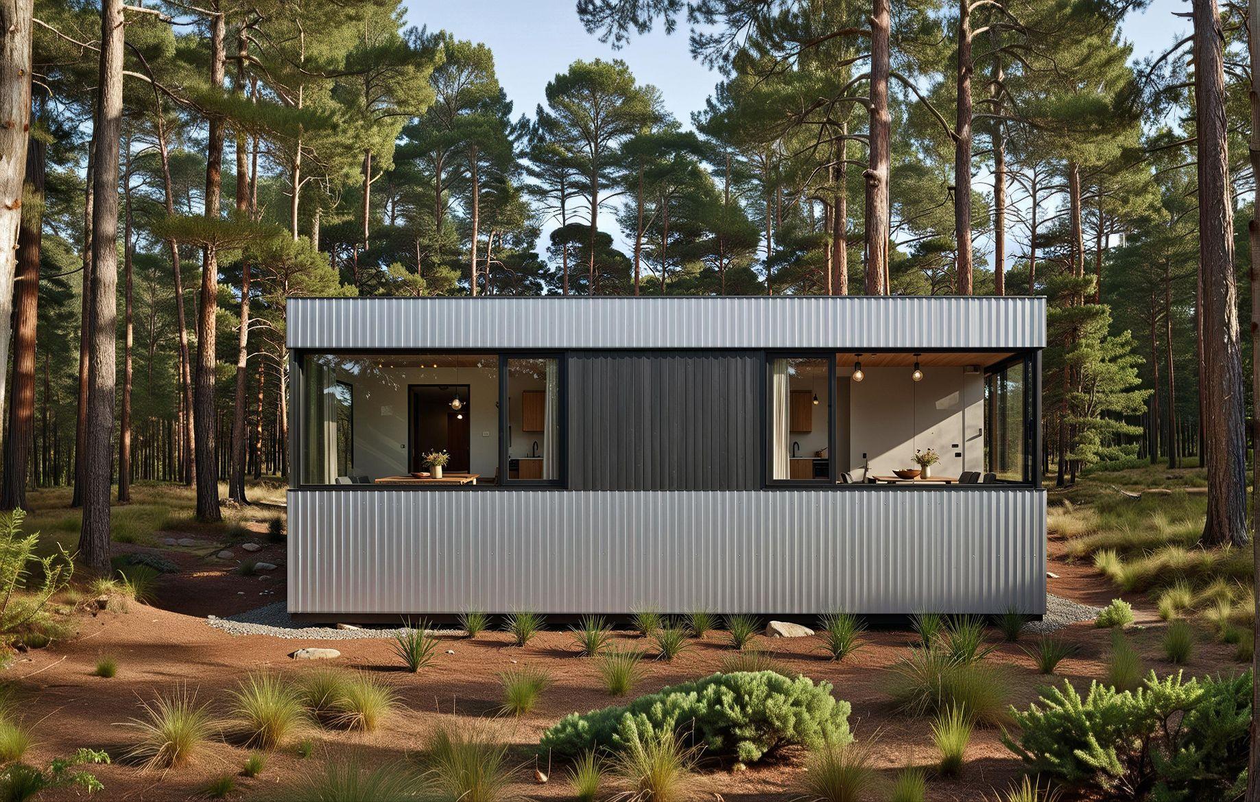 Tiny House – EX-S06 Kollektion – Bürocontainer, Wohncontainer