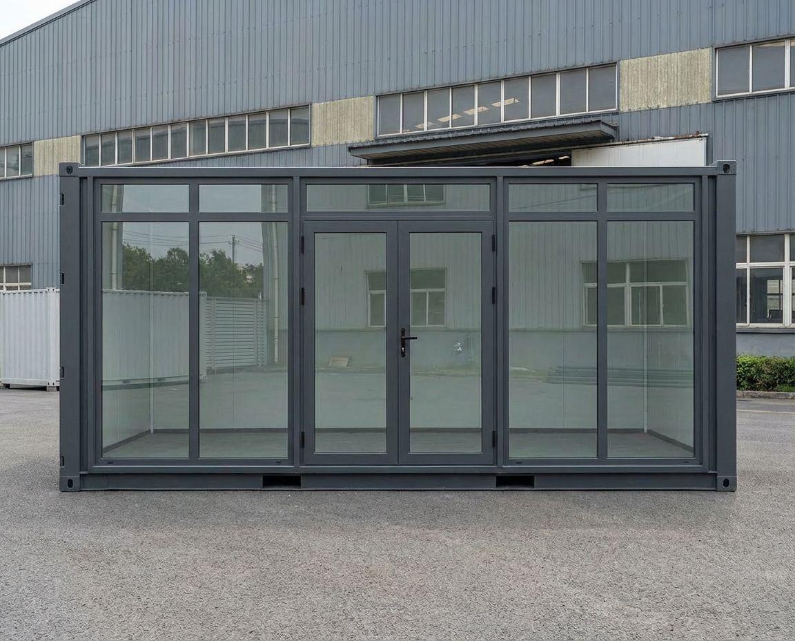 Glasfront